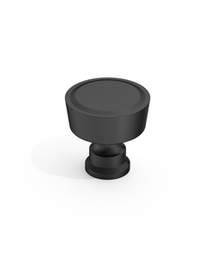 DESIGN4592 Stepped Knobs | Sage Green & White Shaker Cabinets (Champagne Bronze)