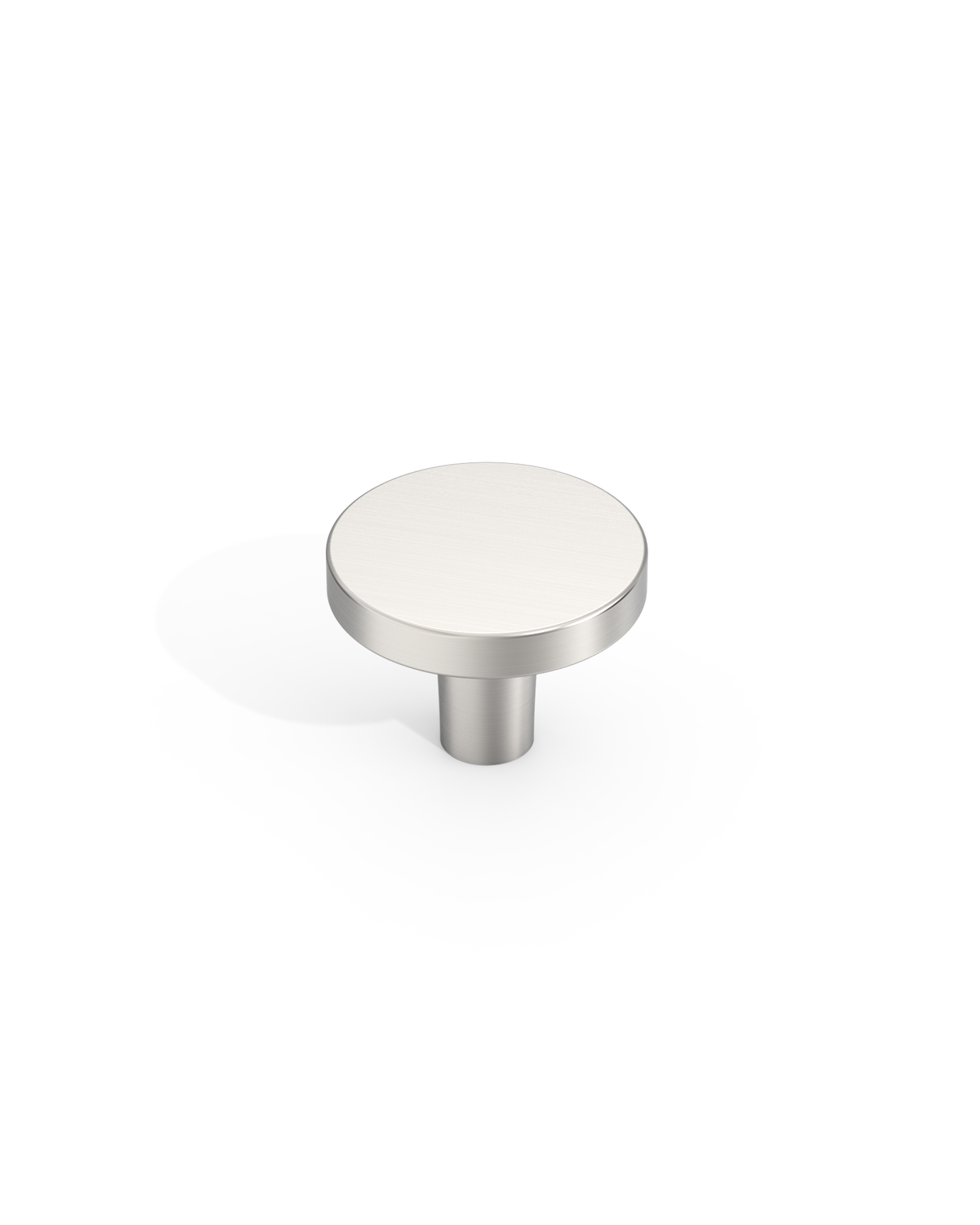 DESIGN1007 Warm Minimalist Flat Disc Cabinet Knobs