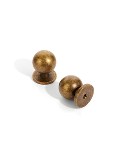 DESIGN1038 Classic Round Rose Ball Cabinet Knobs
