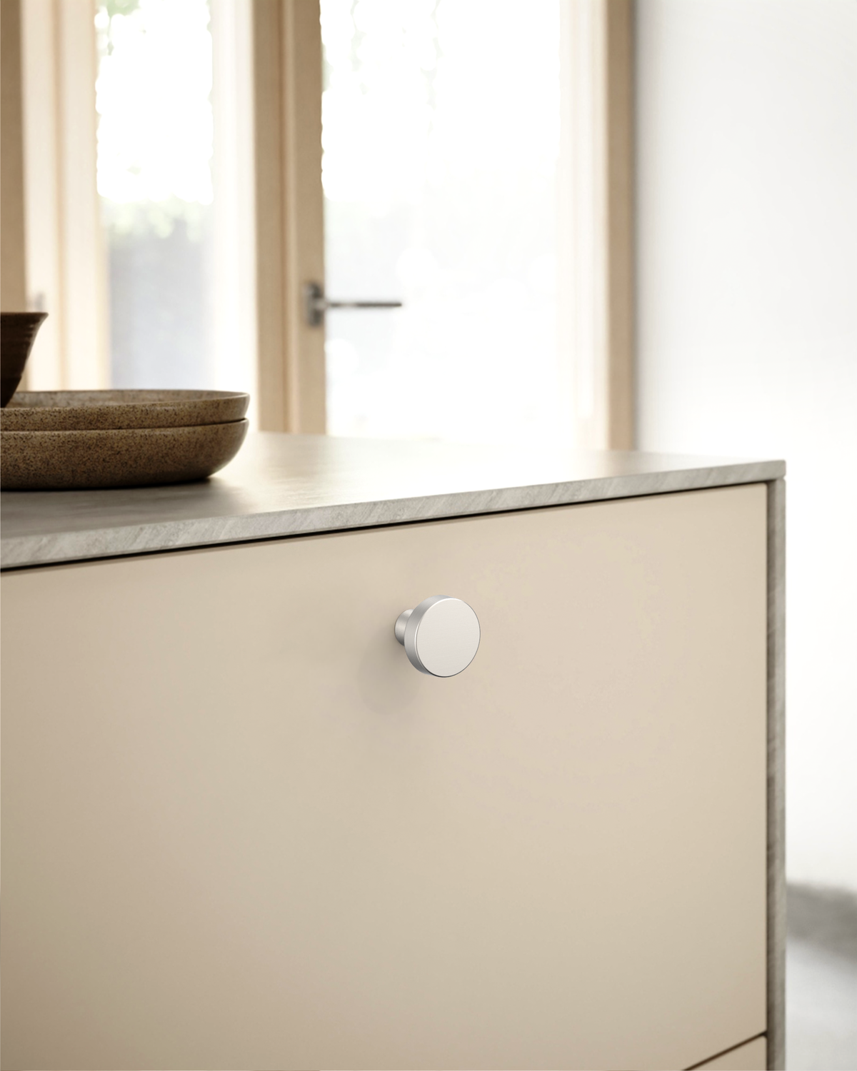 DESIGN1452 Nordic Circular Disc Cabinet Knobs