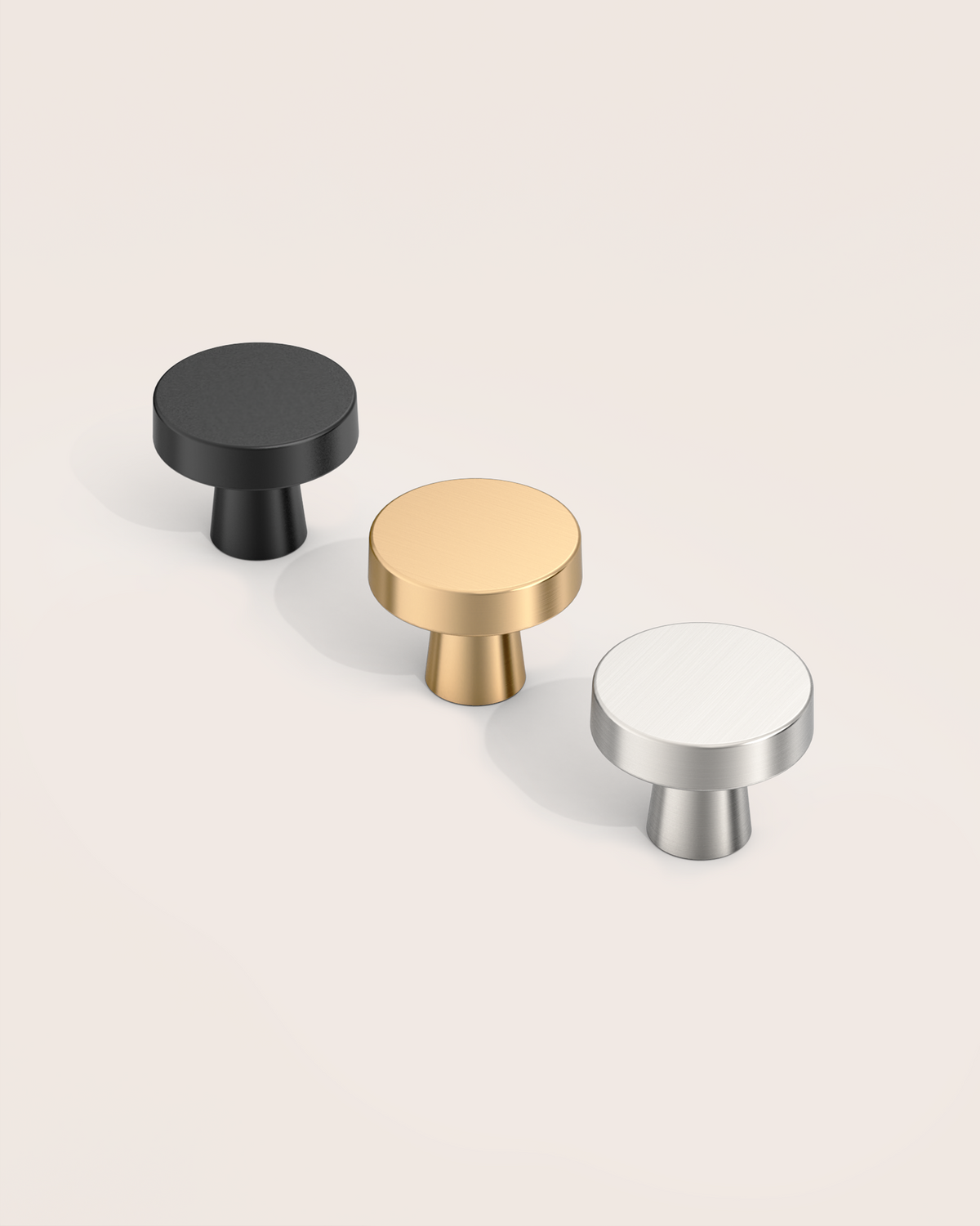 DESIGN1452 Nordic Circular Disc Cabinet Knobs