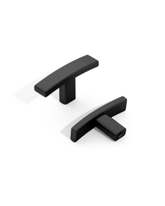 DESIGN1896 Transitional Streamlined T-Bar Cabinet Knobs