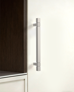 DESIGN3909 Modern Fluted Square Bar Cabinet Pulls