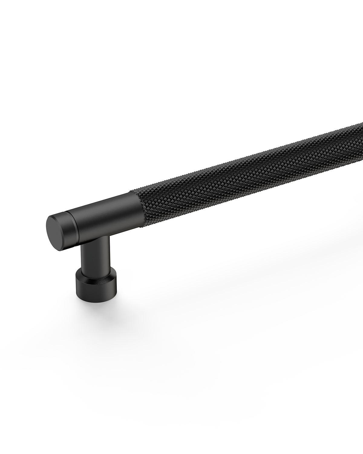 DESIGN4483 Champagne Bronze Knurled Cabinet Handles - Heavy-Duty Modern Drawer Pulls (5")