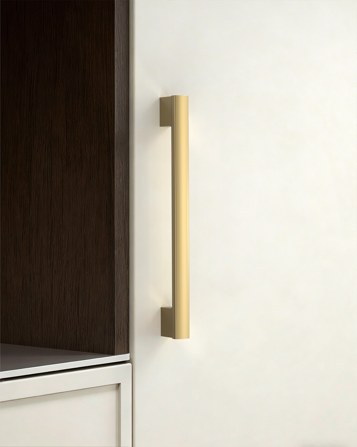 DESIGN4497 Modern Curved Edge Architectural Cabinet Pulls