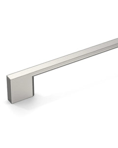 DESIGN2008 Slim Rectangular Handles for Flat Panel & Shaker Cabinets | 5" Pulls, Matte Black
