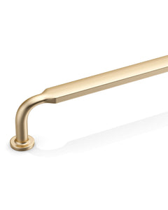 DESIGN2028 Matte Black Cabinet Pulls | Warm Minimalist Flat Handles, Heavy-Duty Feel, 5"