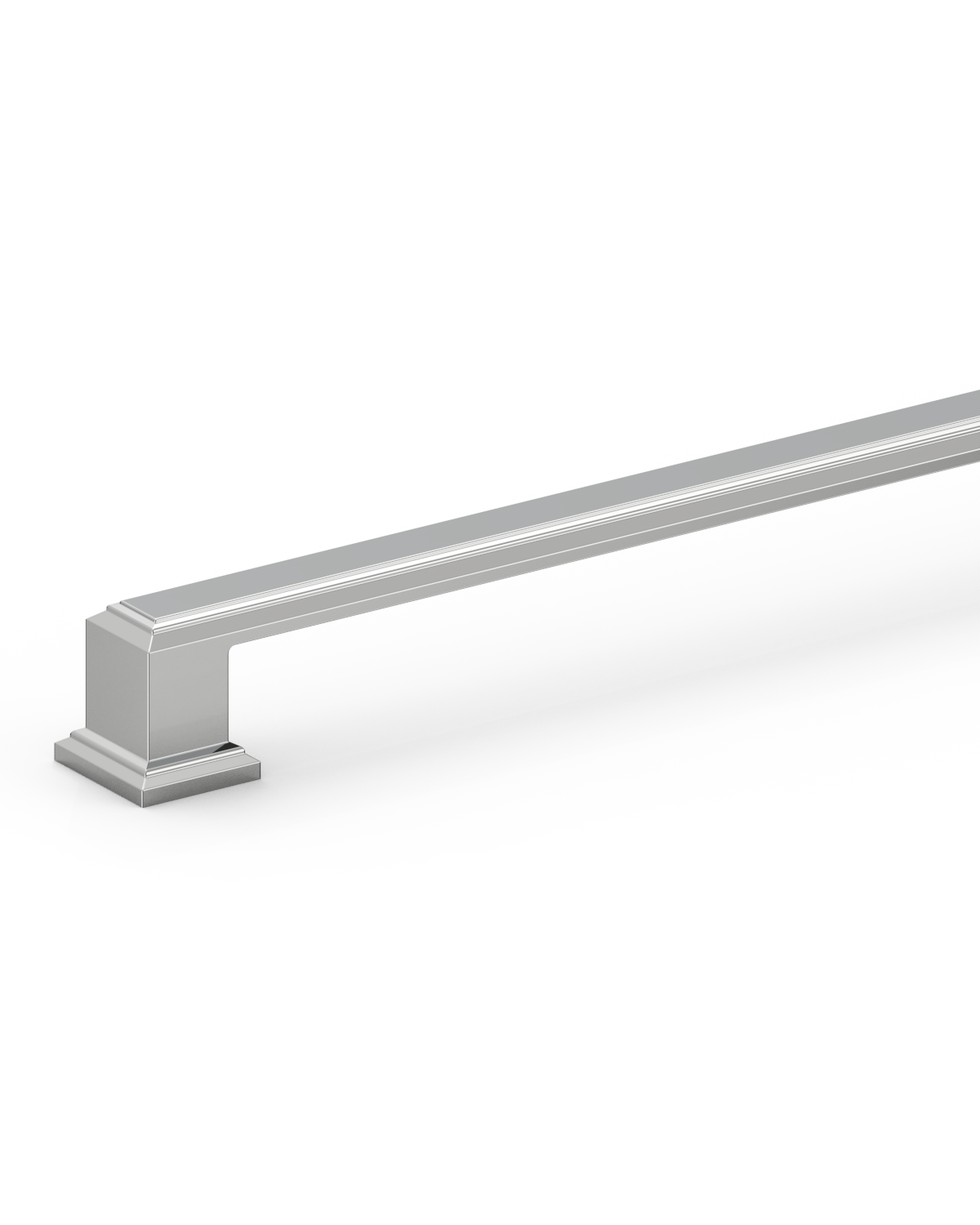 DESIGN2044 Heavy-Duty Transitional Handles for White Cabinets & Shaker Drawers | 3-3/4" Cabinet Pulls, Brushed Gold