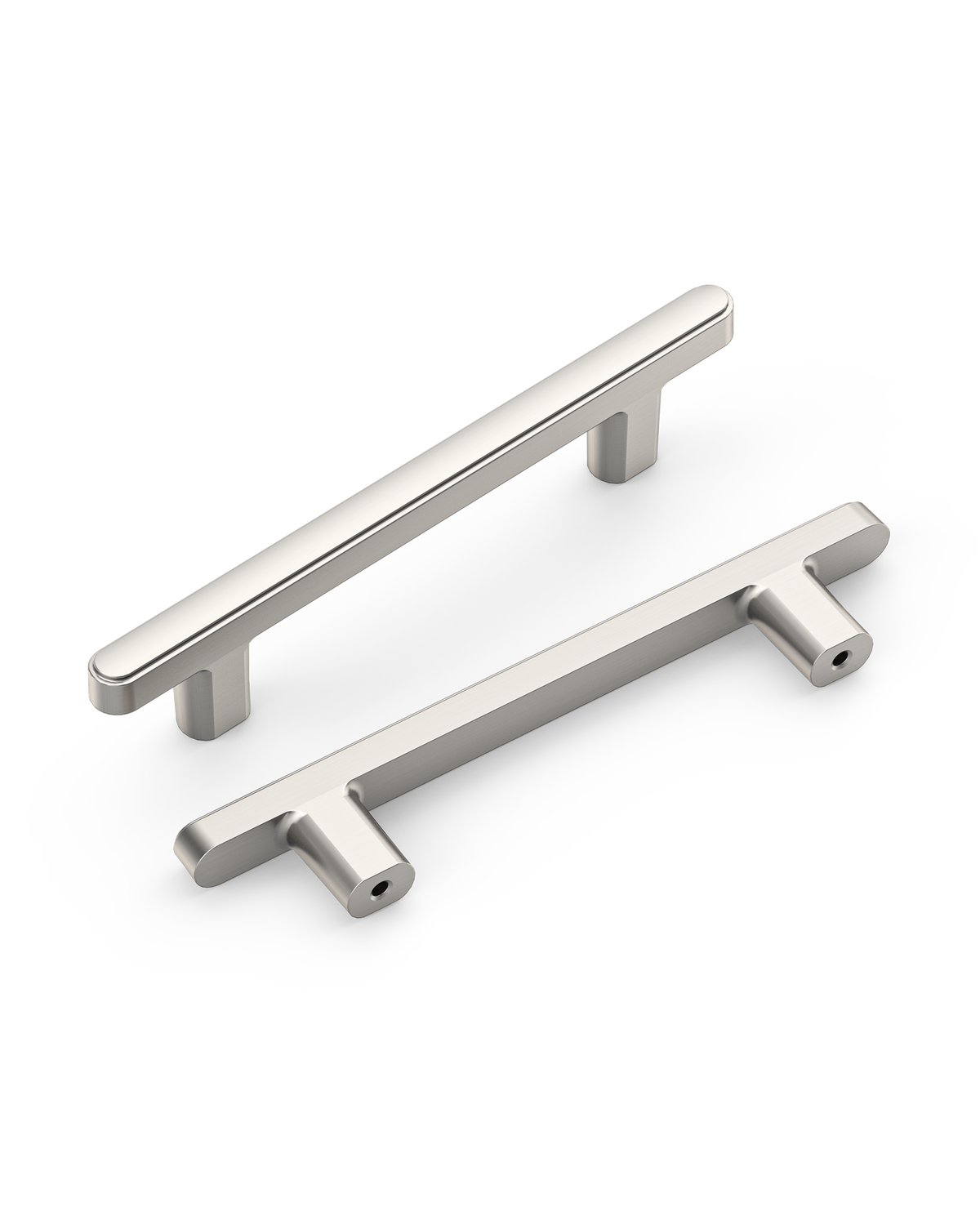 DESIGN2244 Soft Minimalist Flat Bar Cabinet Pulls