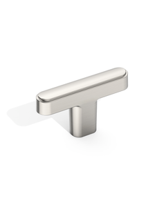 DESIGN2244 Modern Organic Inset Oval T-Bar Cabinet Knobs