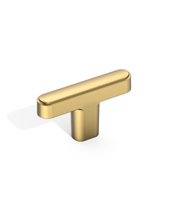 DESIGN2244 Modern Organic Inset Oval T-Bar Cabinet Knobs