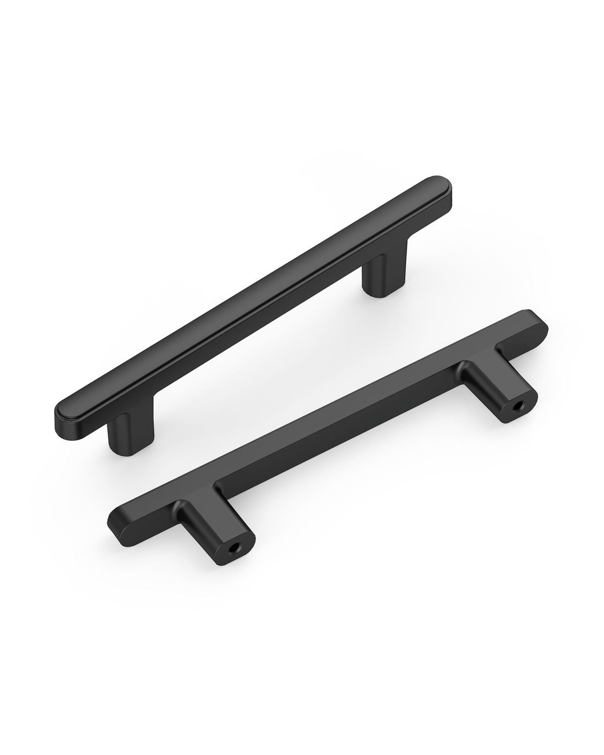 DESIGN2244 Soft Minimalist Flat Bar Cabinet Pulls