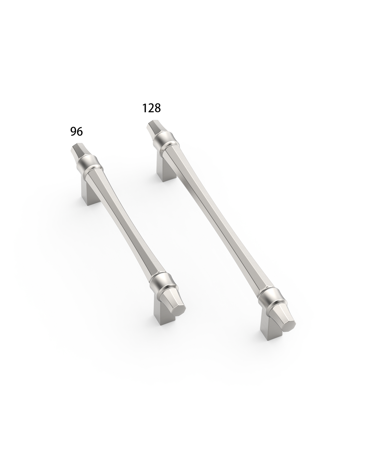DESIGN2247 Champagne Bronze Collared Cabinet Handles - Heavy-Duty Geometric Drawer Hardware | 5"
