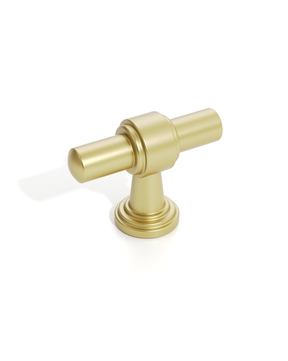 DESIGN2249 Modern Retro Stepped T-Bar Cabinet Knobs