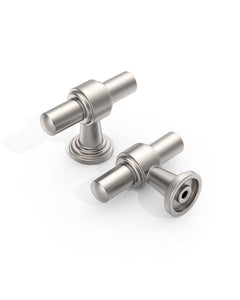 DESIGN2249 Modern Retro Stepped T-Bar Cabinet Knobs