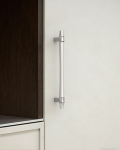 DESIGN2247 Champagne Bronze Collared Cabinet Handles - Heavy-Duty Geometric Drawer Hardware | 5"