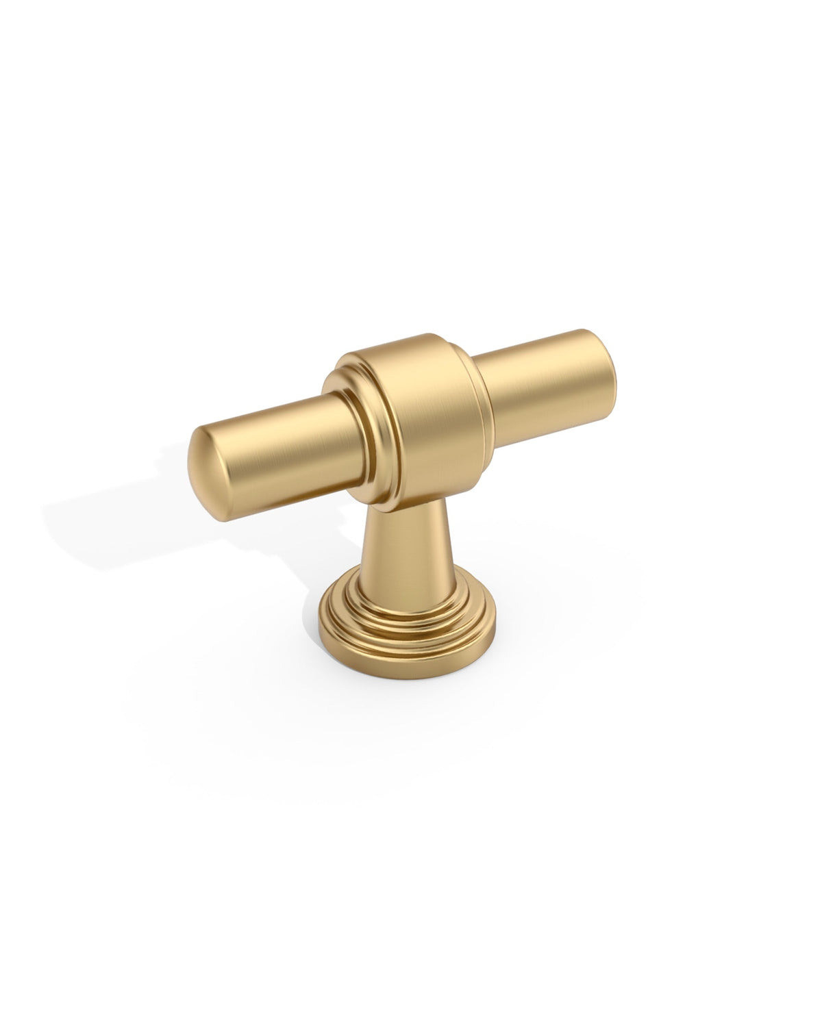 DESIGN2249 Modern Retro Stepped T-Bar Cabinet Knobs