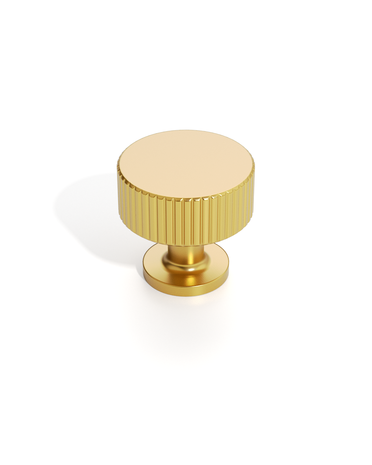 DESIGN2250 Oil Rubbed Bronze Knurled Cylinder Knobs - Heavy-Duty Antique Dresser Hardware | 1" Wide