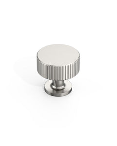 DESIGN2250 Oil Rubbed Bronze Knurled Cylinder Knobs - Heavy-Duty Antique Dresser Hardware | 1" Wide