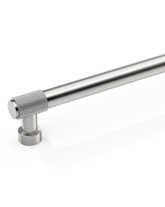 DESIGN4518 Brushed Gold Cabinet Pulls | Accent Knurled Handles for Modern Luxury Kitchens, 3-3/4"