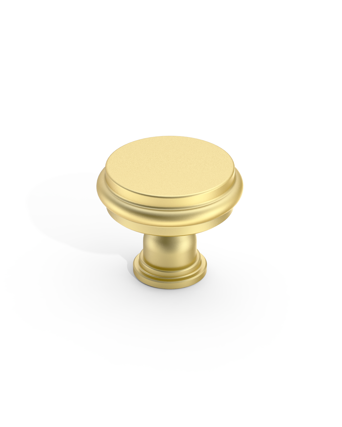 DESIGN2281 Champagne Bronze Cabinet Knobs | 1.3" Round Zinc Drawer & Kitchen Handles