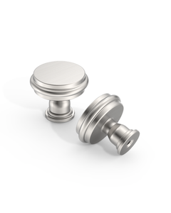 DESIGN2281 Champagne Bronze Cabinet Knobs | 1.3" Round Zinc Drawer & Kitchen Handles