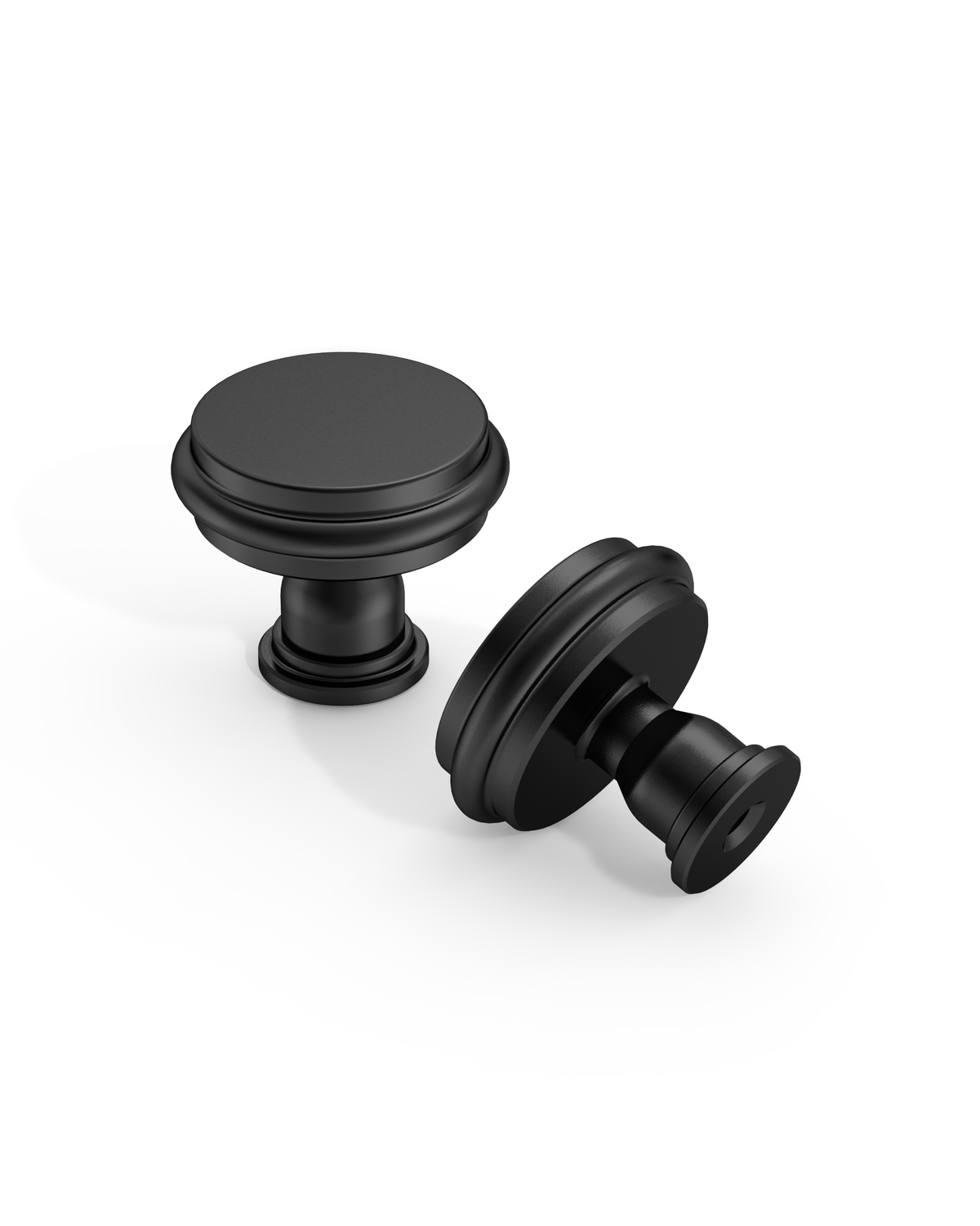 DESIGN2281 Champagne Bronze Cabinet Knobs | 1.3" Round Zinc Drawer & Kitchen Handles