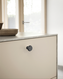 DESIGN2281 Champagne Bronze Cabinet Knobs | 1.3" Round Zinc Drawer & Kitchen Handles