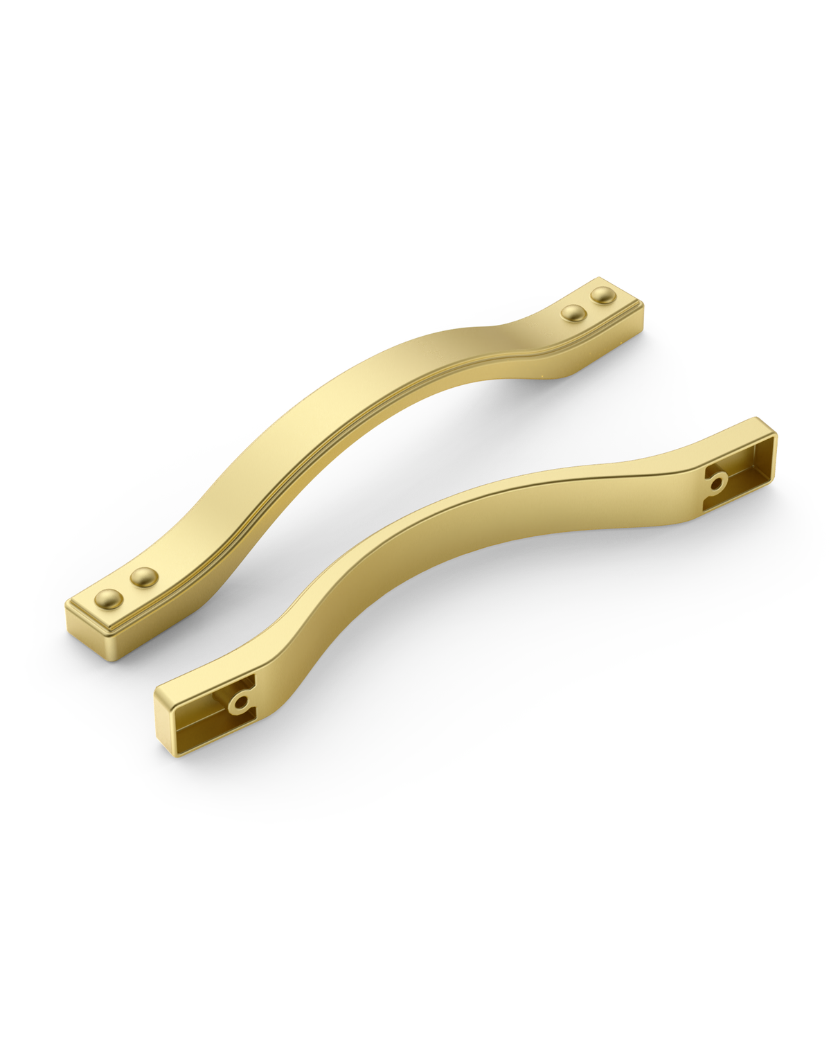 DESIGN2284 Industrial Studded Arch Cabinet Pulls