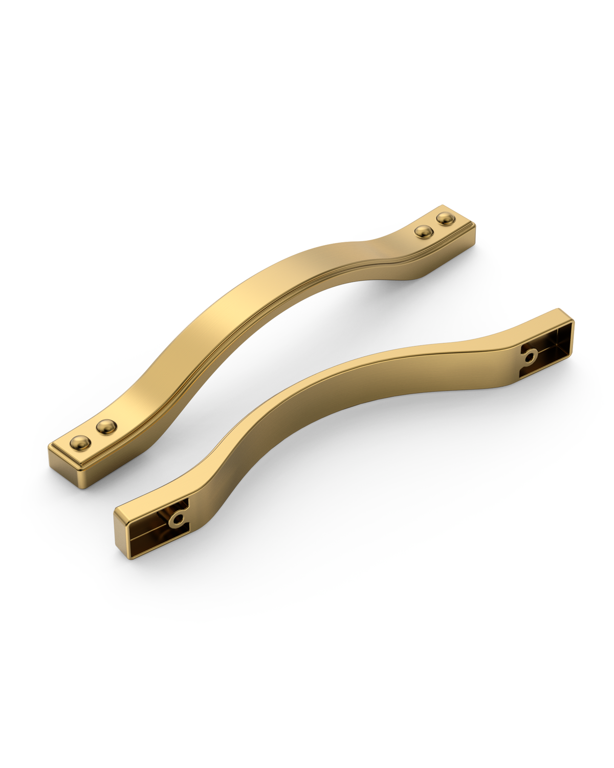 DESIGN2284 Industrial Studded Arch Cabinet Pulls