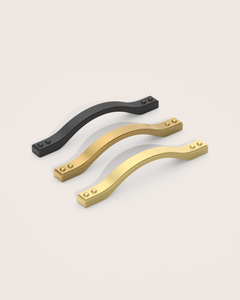 DESIGN2284 Industrial Studded Arch Cabinet Pulls
