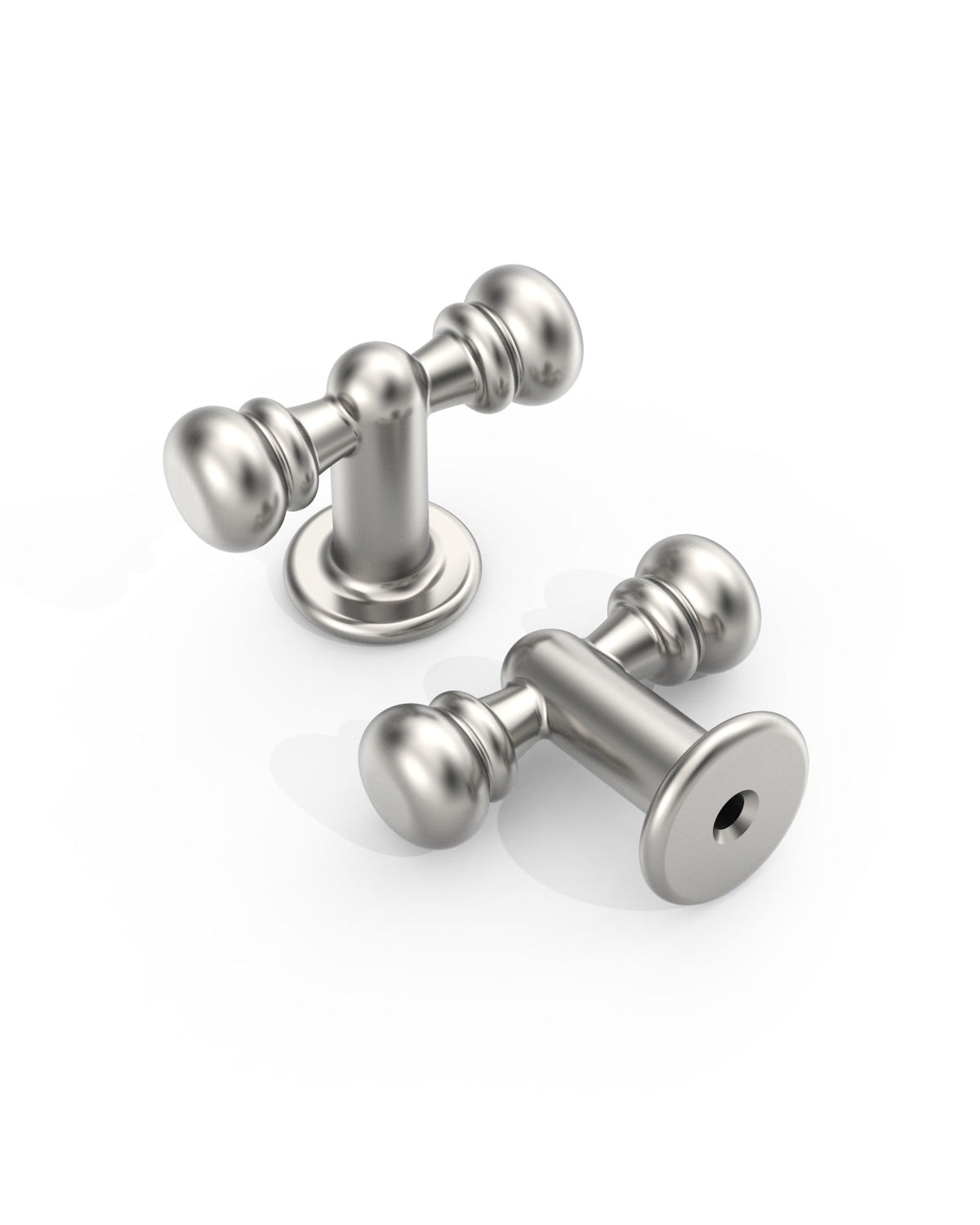 DESIGN2288 Champagne Bronze T-Bar Knobs for Modern Vanity & Dresser Hardware | 1.8" Length