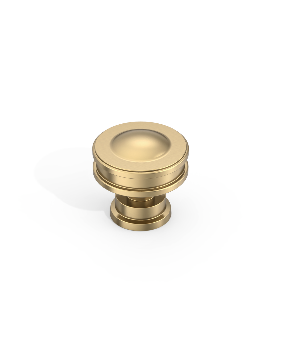 DESIGN2317 Modern Organic Champagne Bronze Cabinet Knobs | Solid Metal Drawer Handles