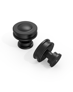 DESIGN2317 Modern Organic Champagne Bronze Cabinet Knobs | Solid Metal Drawer Handles
