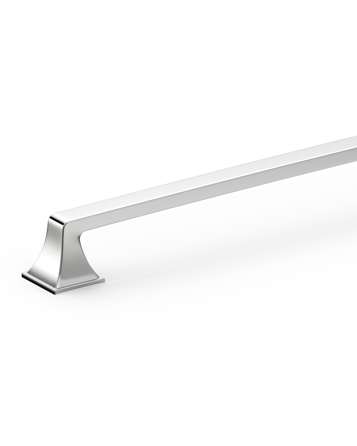 DESIGN2461 Matte Black Solid Metal Transitional Arch Pull for Kitchen & Bath | 3-3/4" Cabinet Handles