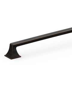 DESIGN2461 Matte Black Solid Metal Transitional Arch Pull for Kitchen & Bath | 3-3/4" Cabinet Handles