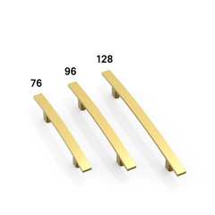 DESIGN3046 Warm Minimalist Flat Bar Cabinet T-Pulls