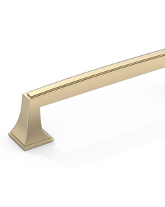DESIGN3067 Recessed Flat Bar Pull for Luxury Kitchens (5", Brushed Satin Nickel)