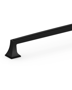DESIGN3067 Recessed Flat Bar Pull for Luxury Kitchens (5", Brushed Satin Nickel)