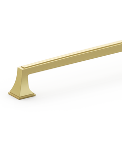 DESIGN3067 Recessed Flat Bar Pull for Luxury Kitchens (5", Brushed Satin Nickel)