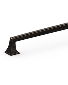 DESIGN3067 Recessed Flat Bar Pull for Luxury Kitchens (5", Brushed Satin Nickel)