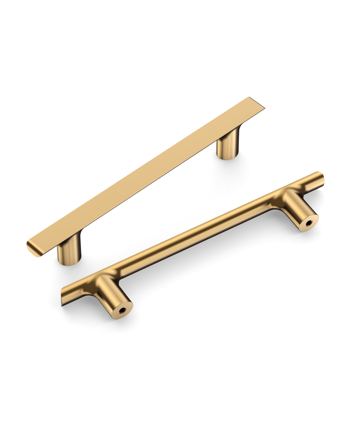 DESIGN3273 Champagne Bronze Cabinet Pulls – Warm Modern Elegant Kitchen Handles, Easy to Install & Durable