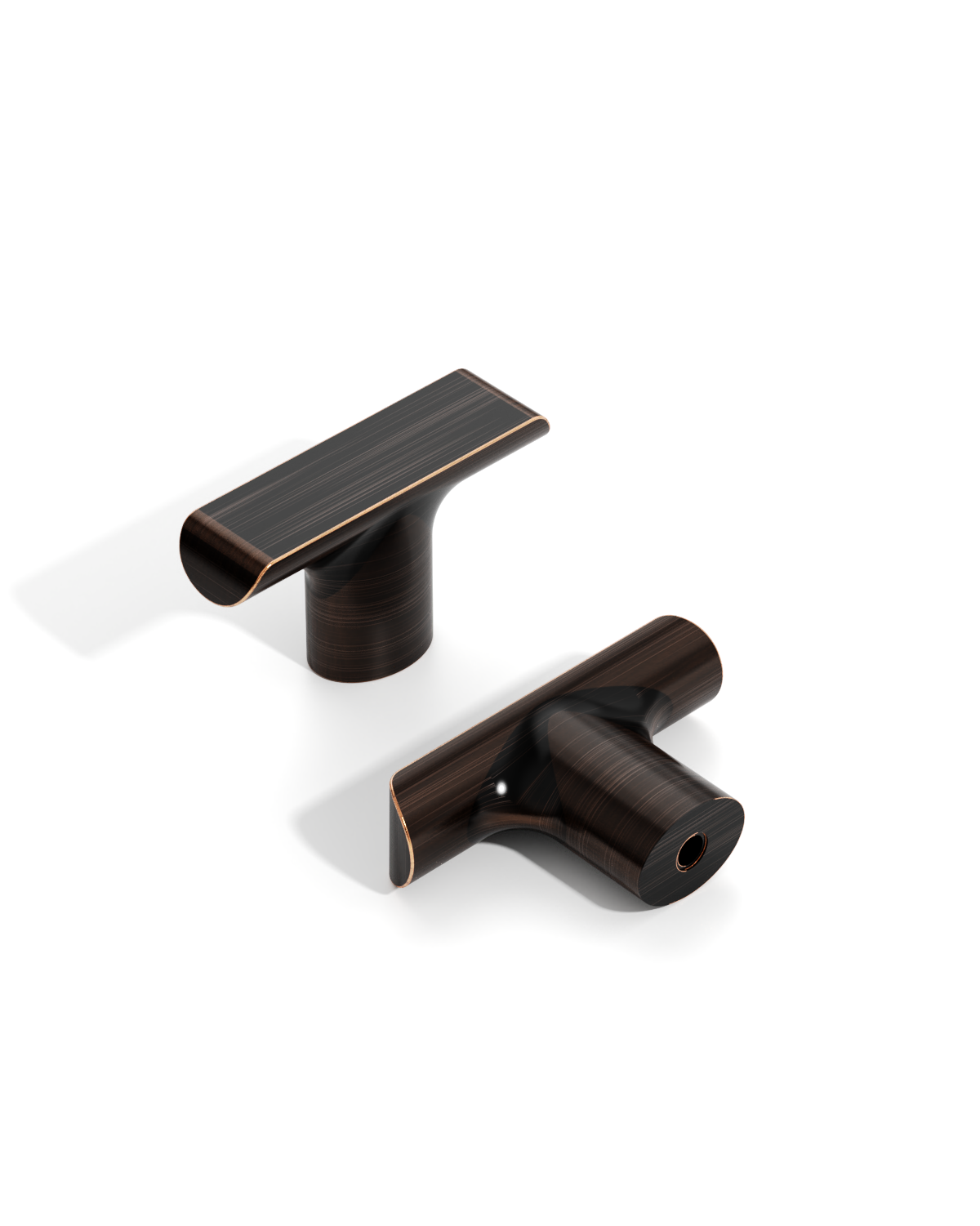 DESIGN3273 T-Bar Cabinet Knobs – Modern Hardware for Cabinets, Drawers & Closets