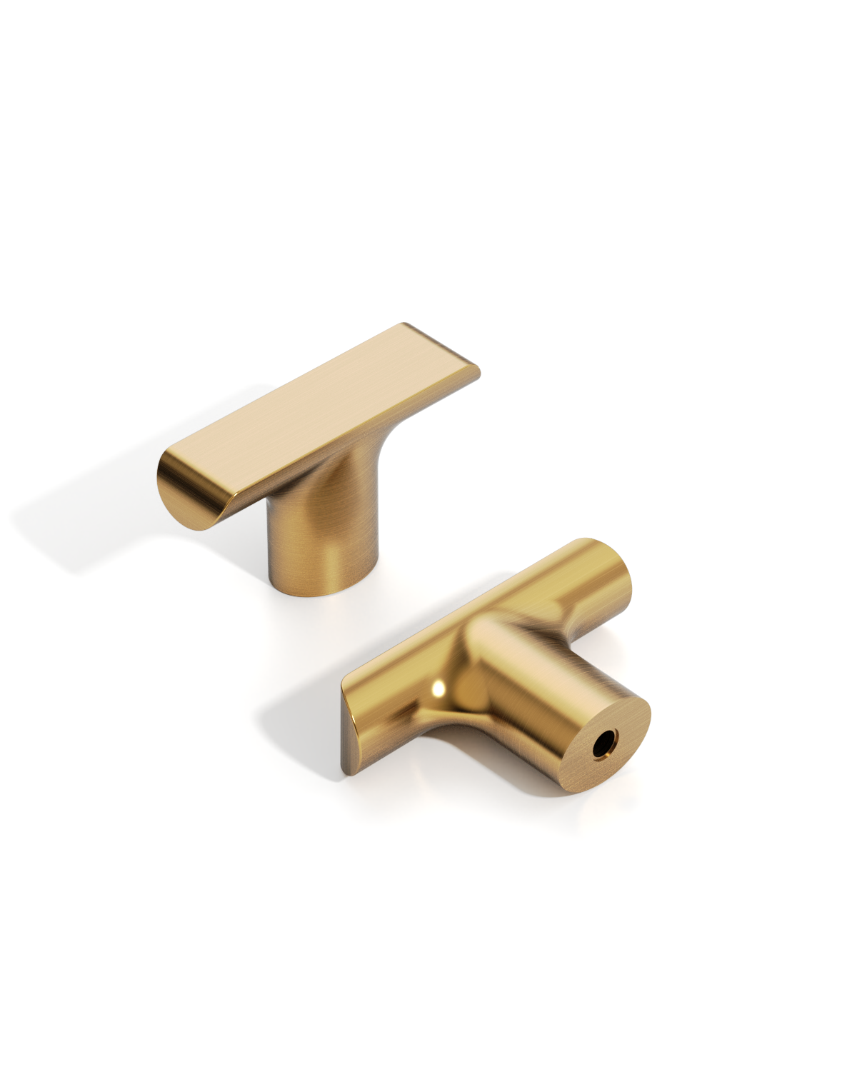 DESIGN3273 T-Bar Cabinet Knobs – Modern Hardware for Cabinets, Drawers & Closets
