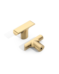 DESIGN3273 T-Bar Cabinet Knobs – Modern Hardware for Cabinets, Drawers & Closets