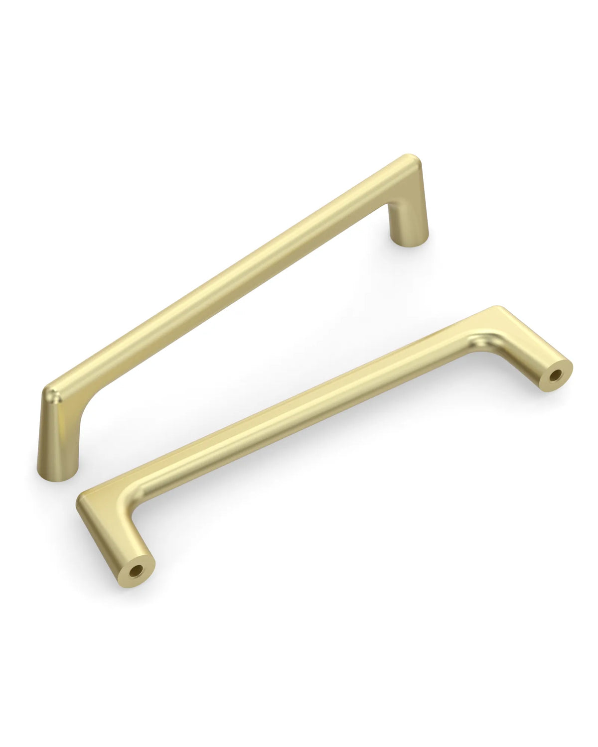 DESIGN3307 Solid Metal Modern Linear Pull for Tall Cabinets | 10" Cabinet Handle, Matte Black