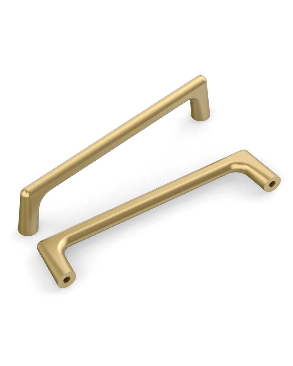 DESIGN3307 Solid Metal Modern Linear Pull for Tall Cabinets | 10" Cabinet Handle, Matte Black