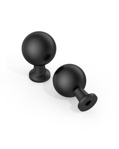 DESIGN3307 Modern Ball Knobs - Heavy-Duty Dresser & Cabinet Hardware | 0.86inch, Champagne Bronze