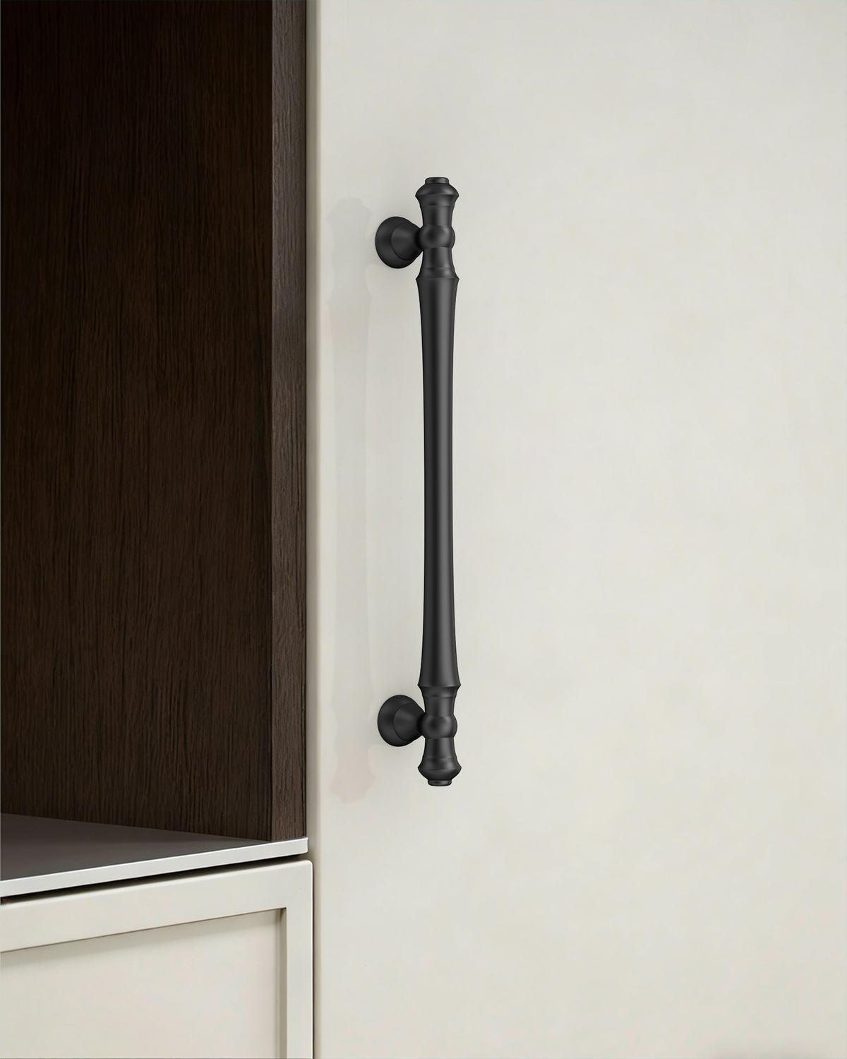 DESIGN3768 Champagne Bronze Cabinet Pulls for White Cabinets | 5", Warm Modern, Heavy-Duty Feel