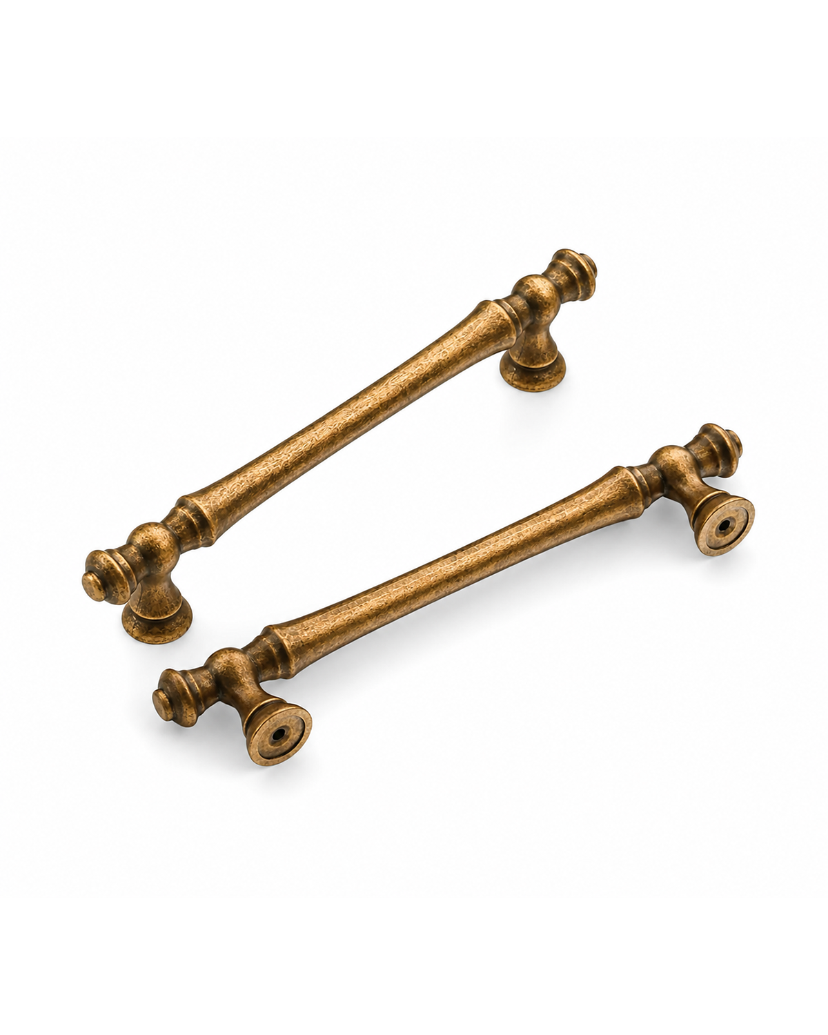 DESIGN3768 Champagne Bronze Cabinet Pulls for White Cabinets | 5", Warm Modern, Heavy-Duty Feel
